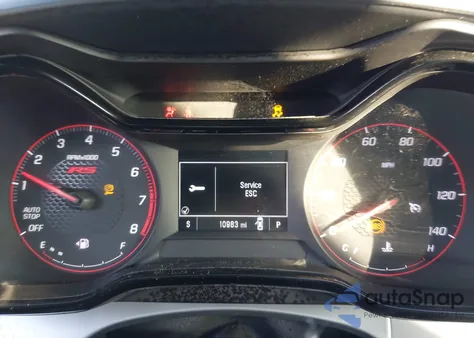 2025 Chevrolet Trax Fwd 1Rs из США, поврежденный, VIN KL77LGEPXSC208678